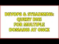 DevOps SysAdmins Query DNS for multiple domains at once 4 Solutions
