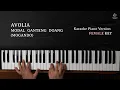 Download Lagu Avolia - MOGANDO (Official Karaoke Piano | Female Key)