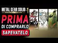 METAL GEAR SOLID MASTER COLLECTION VOL 1 ► Le cose da sapere PRIMA di comprarlo #Sapevatelo
