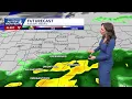 Alert Day Heavy AM Rain Flood Warning in place