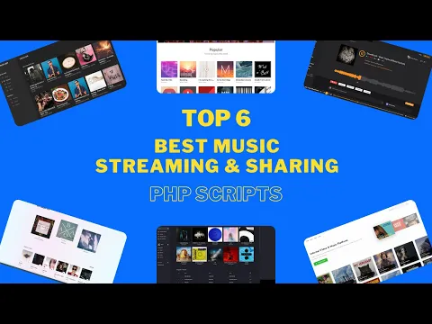 Download MP3 Top 6 Best Music Streaming \u0026 Sharing PHP Scripts in 2021