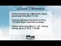 Obits for March 15 2023
