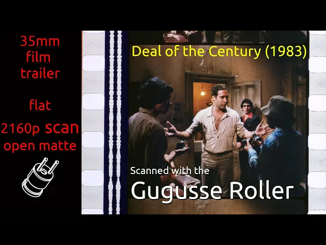 Deal of the Century (1983) 35mm film trailer, flat open matte, 2160p