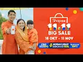 Download Lagu Belanja Bareng Mas Al \u0026 Andin di Shopee 11.11 Big Sale | COD Gratis Ongkir Rp0