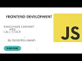 JavaScript Tutorial for Beginners JavaScript Execution Context and Call Stack