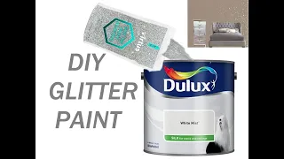 DIY GLITTER WALLS Room Tour Part 2