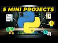 5 Quick Python Projects for Beginners finish in one day