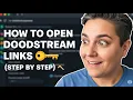 How to Open Doodstream Links