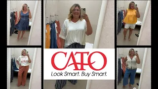 CATO FASHION TRY-ON PLUS SIZE BEACH PLEASE