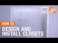 How-To Workshops - How to Design and Install Closets The Home Depot