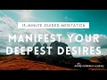 Download Lagu 13 minuten begeleide meditatie voor het MANIFESTEREN van je dromen en verlangens | davidji