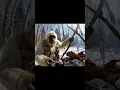 Download Lagu When a Yeti Meets a Deer... ❄️🦌 | #ai #yeti #tiktok