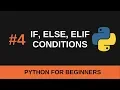 Python Beginner Tutorial - If Statements and Conditions