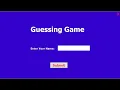 Number Guessing Game Java Game Development Full Java JFrame Java GUI Project