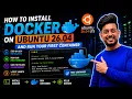 How to install Docker on Ubuntu Server 26 04 2026