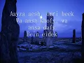 Aweeny Beek LYRICS / LETRA Samira Said- سميرة سعيد- قويني بيك