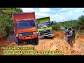 Download Lagu Hampir Terbalik | Menghadapi Medan Berat Truk Fuso Dan Truk Hino Tidak Menyerah Untuk Lolos