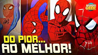 da PIOR a MELHOR ANIMAÇÃO do HOMEM-ARANHA: TODAS AS 10 ANIMAÇÕES ANALISADAS E RANKEADAS