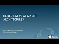 Linked List vs Array List - 02