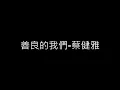 善良的我們-蔡健雅 歌詞字幕版