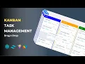 Kanban Task Management Web App with Google sheets Google Apps Script