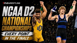 2026 DII NCAA Wrestling Championship Finals Scoring Highlight