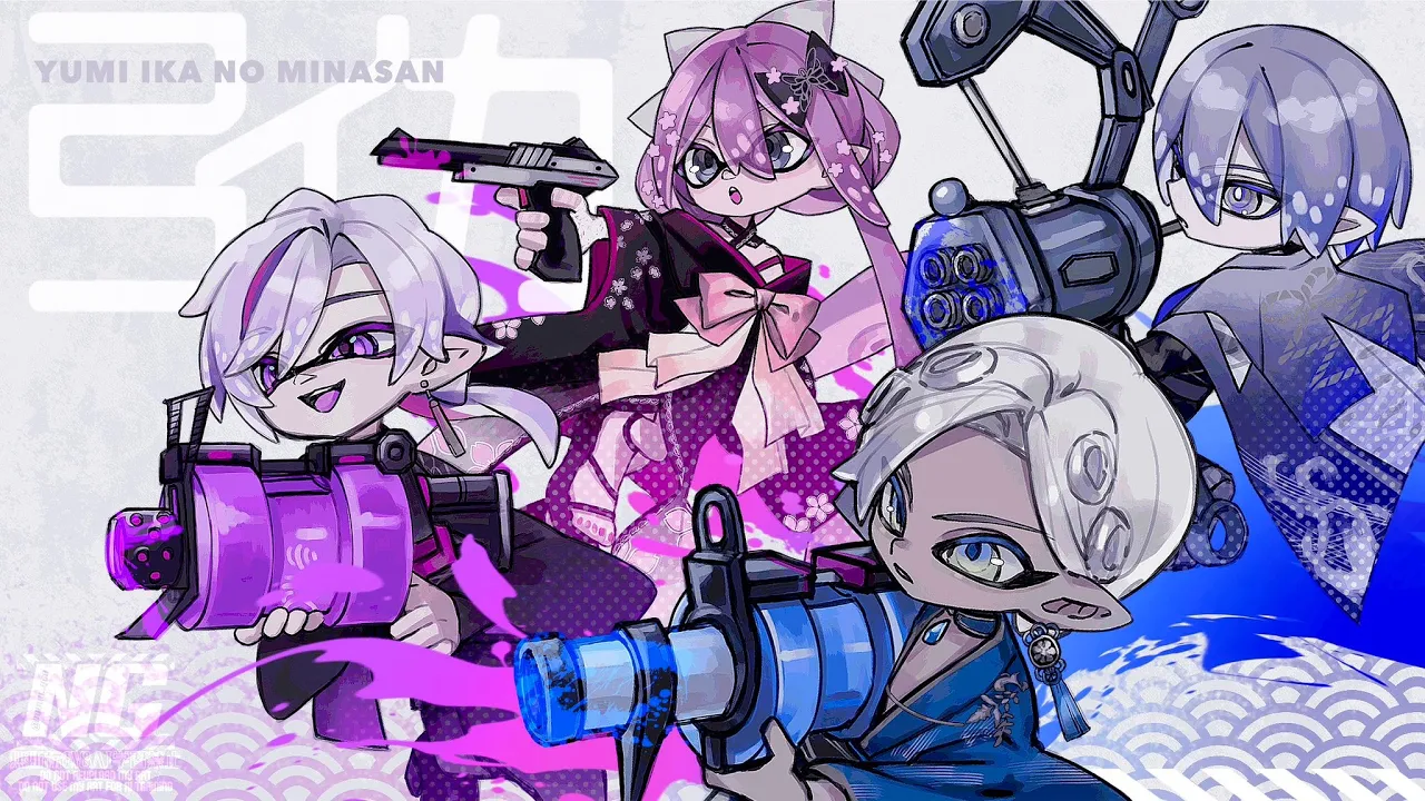 【スプラ３】弓イカの皆さん【小柳ロウ/にじさんじ】