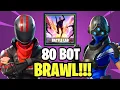 80 BOT BRAWL - Fortnite Battle Lab Gameplay
