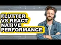 Flutter vs React Native Performance - 2025 Comparison