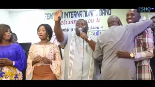 moses harmony live on stage at femi ara 25 years on stage u0026 album launch celebration in nigeria