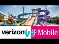 Verizon vs T-Mobile Kissimmee FL Cellular Network Testing near Island H2O Water Park