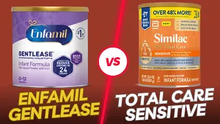 Enfamil Gentlease vs Similac 360 Total Care Sensitive Ingredients Reviews Pricing Compared