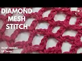 DIAMOND MESH STITCH