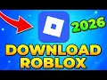 How to Download Roblox on PC Laptop 2026
