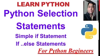 Python Selection Statements simple if if else statement in python XI IP CS CBSE