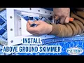 How to Install a Skimmer Return Line in an Above Ground Pool