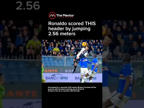 Cristiano Ronaldo’s greatest header of all time. ⚽️💥
