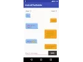 Android Chat Bubble Layout with 9 patch Image using ListView Demo