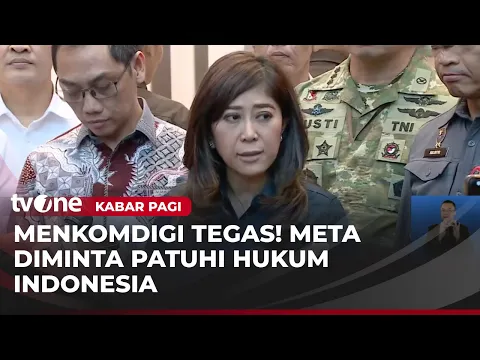 Menkomdigi Bersama Sejumlah Instansi Sidak Kantor Meta dan Sebut Belum Patuhi Regulasi