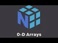 Master NumPy Creating 0-D array Let s code