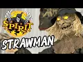 STRAWMAN - SPIRIT HALLOWEEN SCARECROW ANIMATRONIC DEMO
