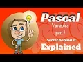 Pascal Variables basics part 1