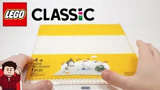 LEGO White Baseplate (11010) Set Review