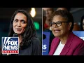 Moderator calls out LA Mayor Bass Dem socialist in HEATED debate