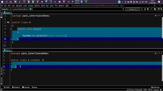 Java Inheritance Introduction using IntelliJ