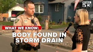 What we know so far about a body that was discovered inside of storm drain in Eugene Oregon