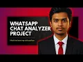 WhatsApp Chat Analyzer using Python Streamlit Data Analytics Portfolio Project