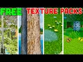TOP 8 FREE Texture Packs for Minecraft Bedrock 1 21 113 Realistic Fun Survival Improvements
