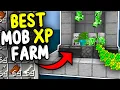 NEW BEST Mob XP Farm Minecraft Bedrock 1 1