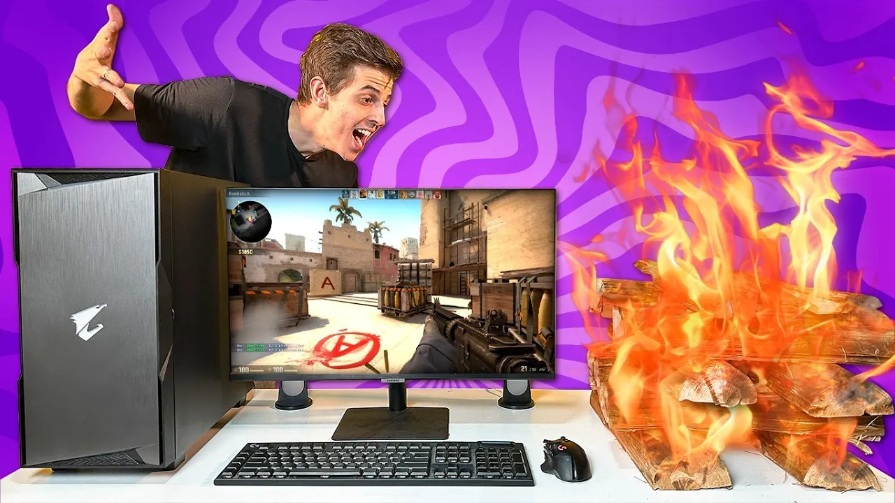 ATUALIZEI O MEME DO PC MOVIDO A LENHA